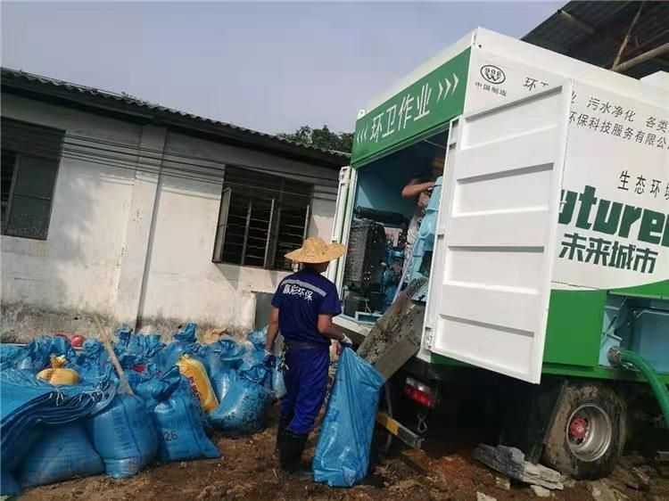 甘孜工业污泥压干处理